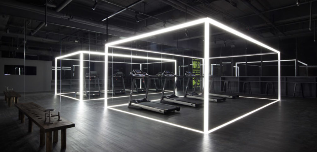 Fitness di design: Nike Studio Beijing [ Coordination Asia ]